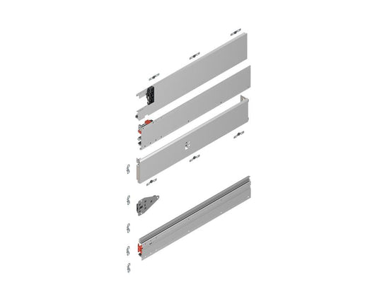 Blum REVEGO duo Pocket Profile Set. Nominal Length: 525mm. Left. 802P525D.L2 by W&B