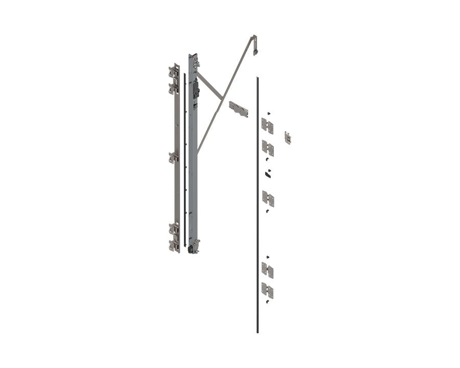 Blum Revego Duo Hinge Bracket Set with TIP-ON for pocket height 2107 – 2256mm. Left. 802T3000.L2 by W&B