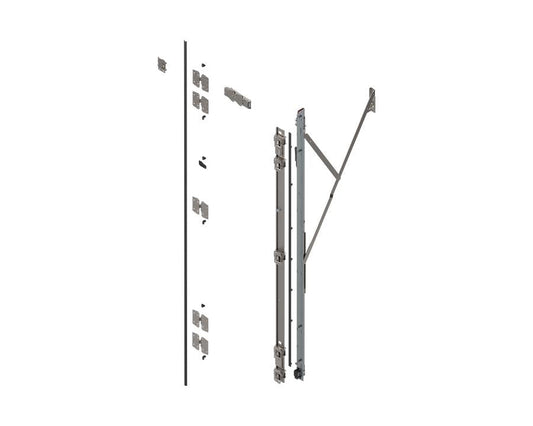 Blum REVEGO duo Hinge Bracket Set with TIP-ON for pocket height 2107 – 2256mm. Right. 802T3000.R2 by W&B