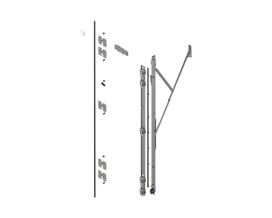 Blum Revego Duo Hinge Bracket Set with TIP-ON for pocket height 2707 – 2856mm. Right. 802T7000.R2 by W&B