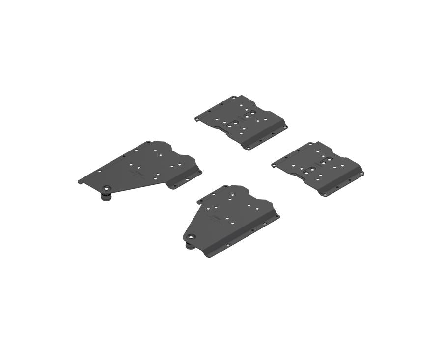 Blum REVEGO duo Pocket Connector Set for Application With Plinth. For Pocket Side Thickness 15 to 17mm. 802V560B by W&B