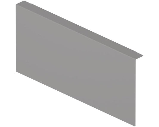 Blum AMBIA-LINE Back Adapter E Height 192mm Indium Grey. Size: 217mm by W&B