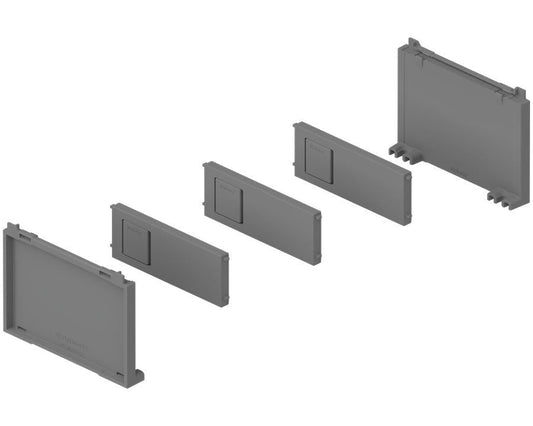 Blum AMBIA-LINE Bottle Set 1 100 mm Indium Grey by W&B