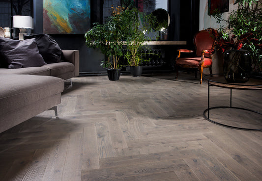Norman Breeze | Herringbone Engineered Flooring | Coswick