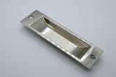 Brushed Silver Flush Pull Handle 33mm