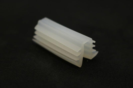 White Glazing Rubber 4mm Shower