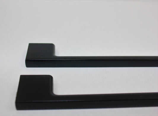 Matt Black Craftline D Handle - Contemporary Kitchen Handle