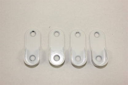 Oval End Flange | 16mm | Matte Black