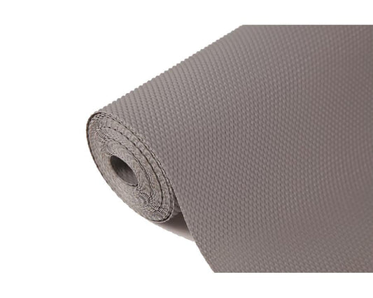 Kia Ora Non-Slip Drawer Matting/Drawer Liner Diamond Shape in Grey. Size 472mm. To suit 500mm drawer - 5 metre roll