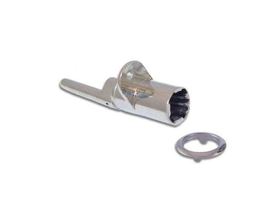 Armstrong Frontal Central Lock Housing. Single Wing. Ø16.5mm x 17.5mm Barrel. For use with Blum CABLOXX by W&B