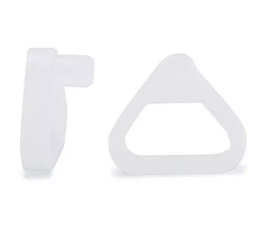 Shelf Support Retaining Clip | Plastic | Translucent