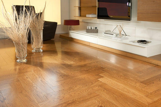 Chestnut | Herringbone Engineered Flooring | Coswick