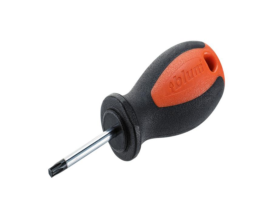 Blum TORX Stubby Screwdriver 35mm SR-DREH TX2 by W&B