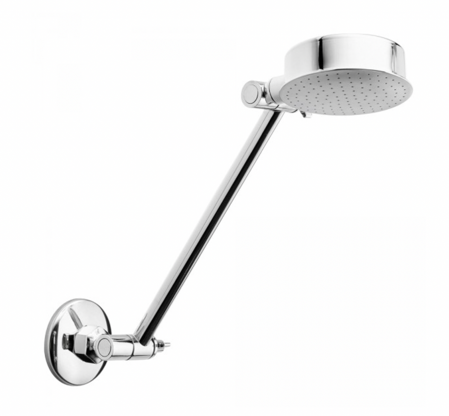 Shower Head With Arm - Chrome