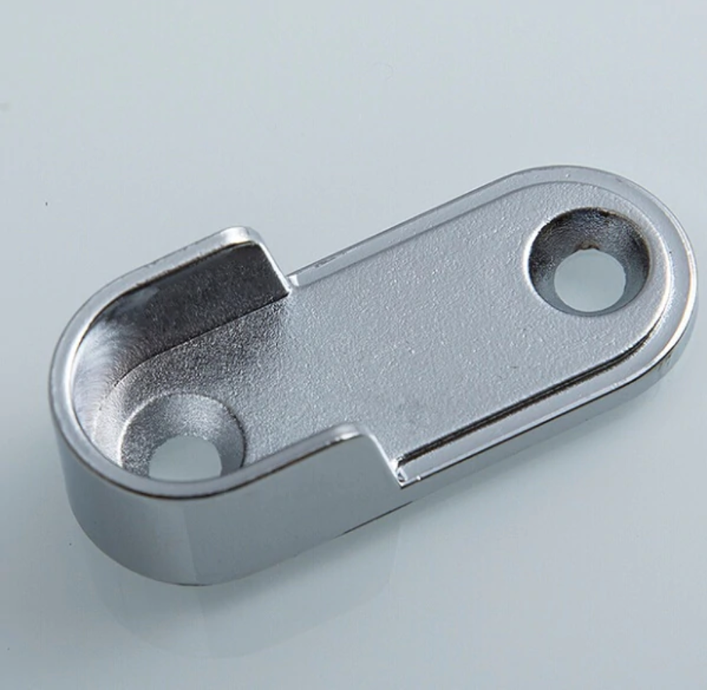 Oval end Flange | 16mm | Chrome