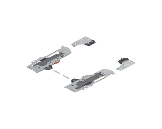 Blum TIP-ON BLUMOTION set (unit and latch) for TANDEMBOX. For 270 - 349mm NL runners. Type S0. Total weight of the pull-out 0 - 10kg T60B3030 by W&B