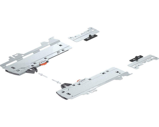 Blum TIP-ON BLUMOTION set (unit and latch) for MERIVOBOX. For 350 – 600mm NL runners. Type L3. Total weight of pull out 15 - 40kg.  by W&B