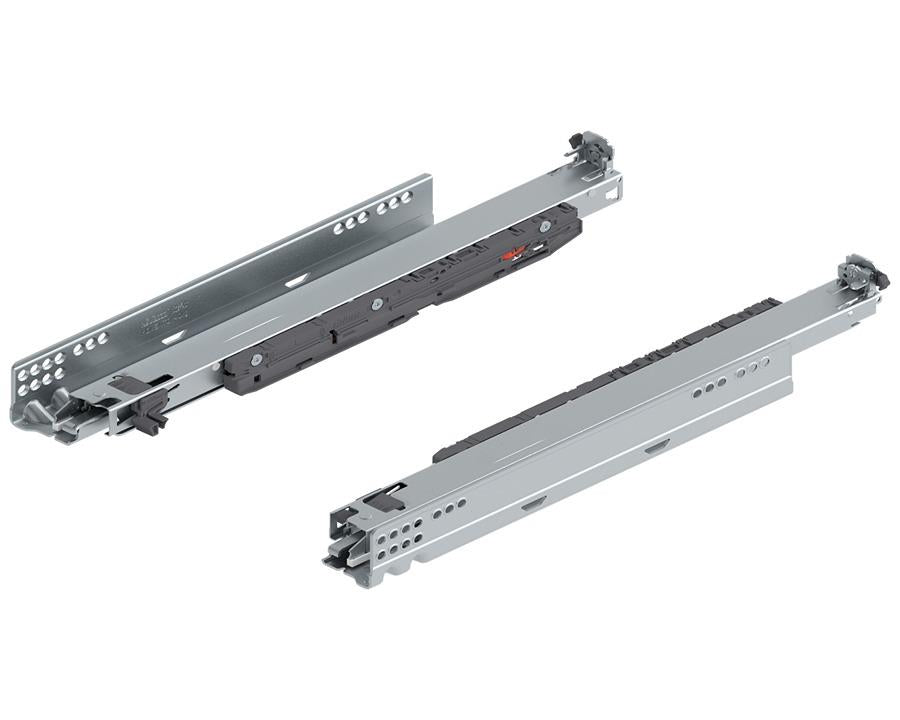 Blum MOVENTO with BLUMOTION S, full extension runner for wooden drawer 40kg. Size: 400mm. Left & Right. 760H4000S by W&B