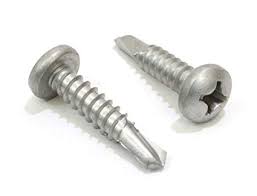 10G x 16mm Chrome Self Tapping Screws
