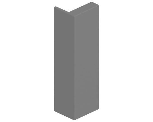 Blum MERIVOBOX Back Cover Cap for Gallery Rail Indium Grey by W&B