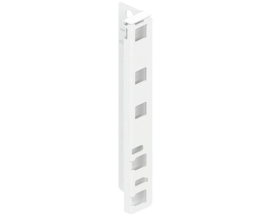 Blum MERIVOBOX Back Fixing Bracket Right Hand Industrial Pack E Height Silk White *Must be purchased in pack quantity of 50 by W&B