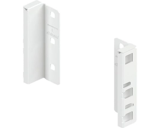 Blum MERIVOBOX Back Fixing Bracket Set K Height Silk White by W&B