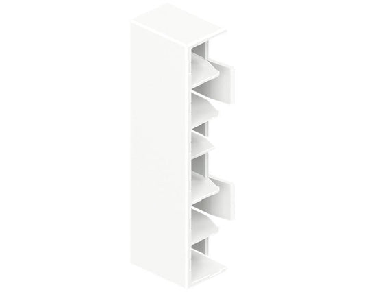 Blum MERIVOBOX E Height Cover Cap for Back Brackets Silk White by W&B