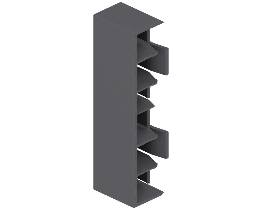 Blum MERIVOBOX E Height Cover Cap for Back Brackets Orion Grey by W&B