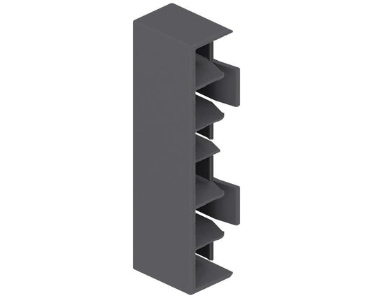 Blum MERIVOBOX E Height Cover Cap for Back Brackets Orion Grey by W&B