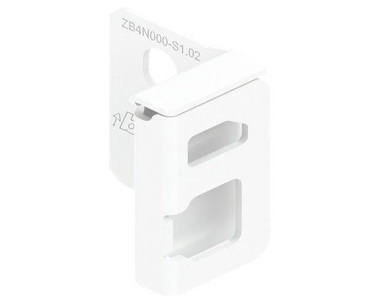 Blum MERIVOBOX Back Fixing Bracket Right Hand Industrial Pack N Height Silk White *Must be purcahsed in pack quantity of 50 by W&B