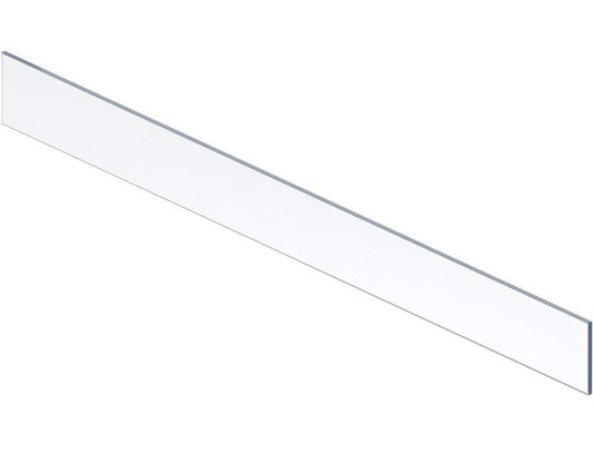 Blum MERIVOBOX High Clear Front Glass for Inner Pull-Out 1200mm by W&B