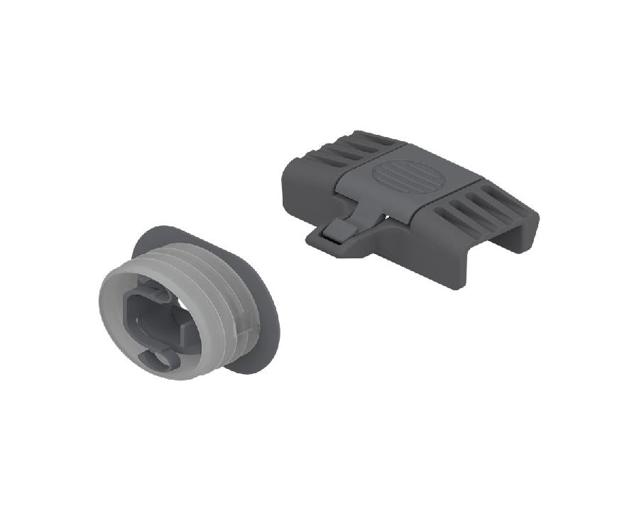 Blum Catch Trigger for Inner Drawers Orion Grey by W&B