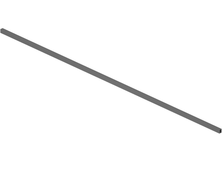 Blum MERIVOBOX Cross Gallery Rail for Inner Drawers & AMBIA-LINE Orion Grey. Cabinet Width: 1200mm by W&B