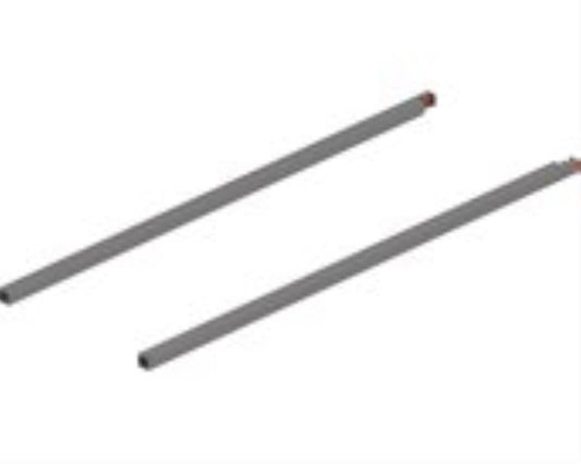 Blum MERIVOBOX Gallery Rail Set for High Fronted Drawers 550mm Indium Grey by W&B