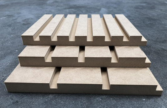 40mm | Battened MDF Panels