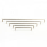 Bar Handle 12mm Brushed Silver
