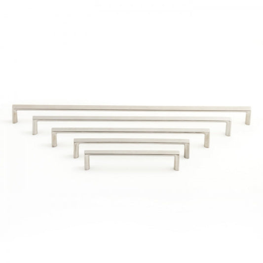 Bar Handle 12mm Brushed Silver