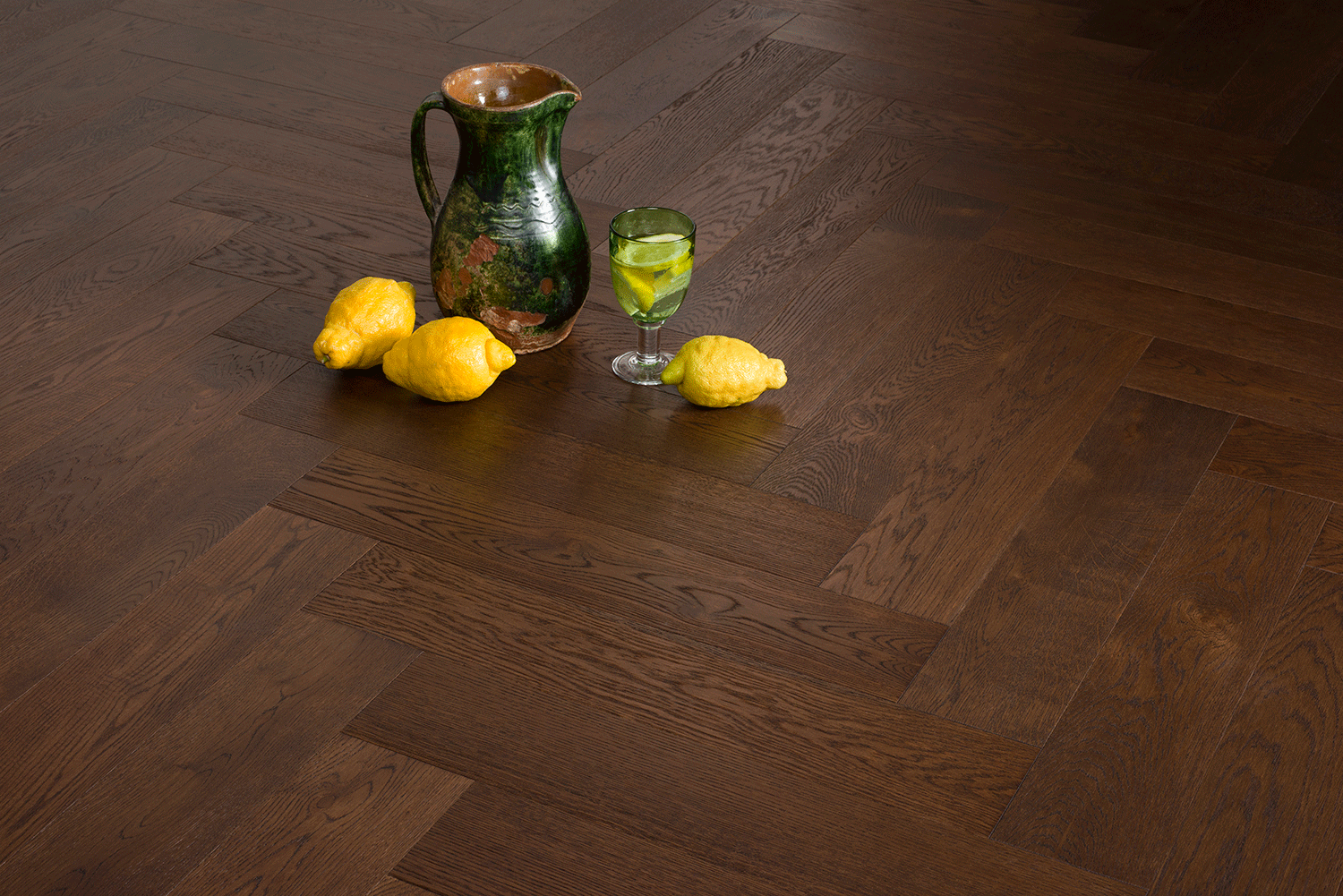 Milk Chocolate | Herringbone Engineered Flooring | Coswick
