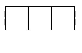 Gold | Top Track Triple | 3.8m  (Wardrobe Sliding Door Track)